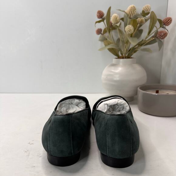 Vionic Willa II Slip-on Suede Slip On Loafer Green Women's 7.5 M Tried On - Picture 4 of 9